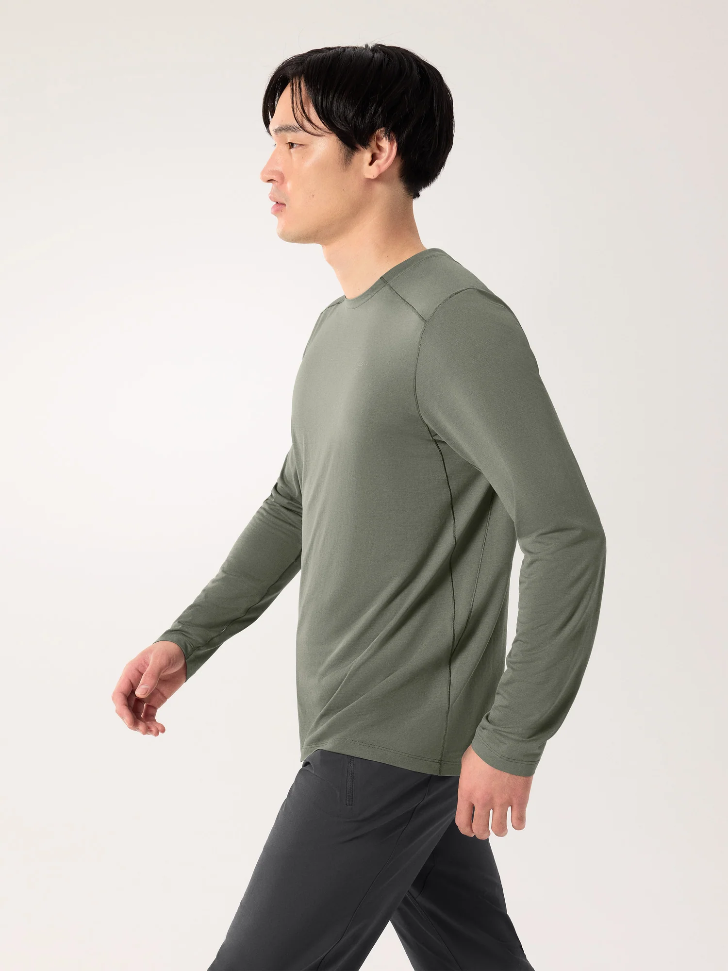 Cormac Crew Neck Shirt LS Men's - Image 4