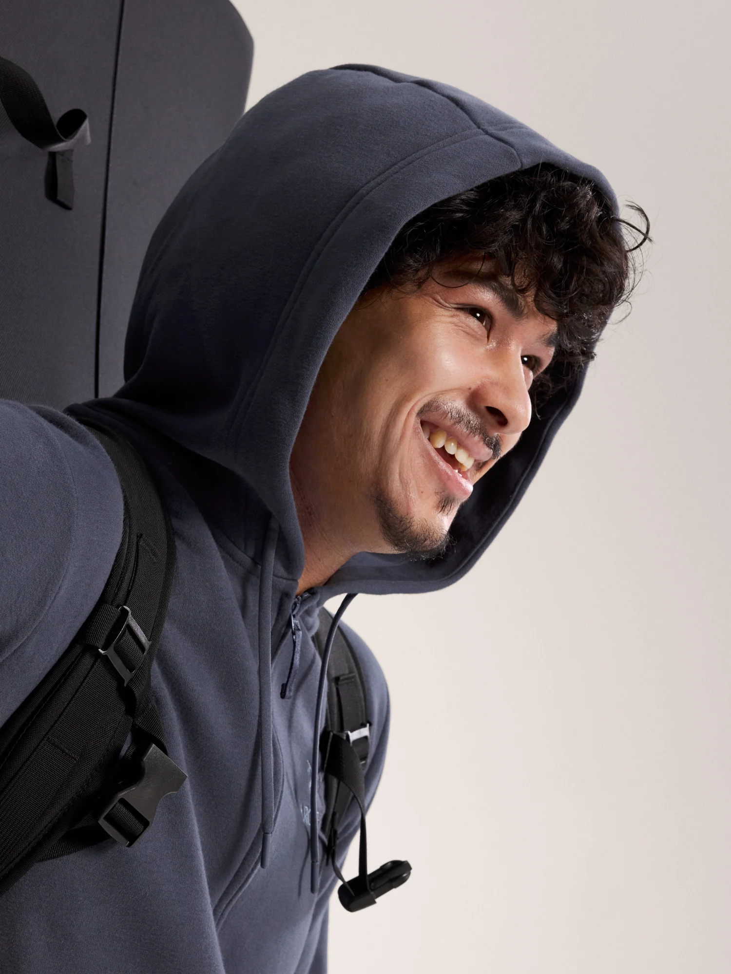 Emblem Fleece Full Zip Hoody Men's - Image 5