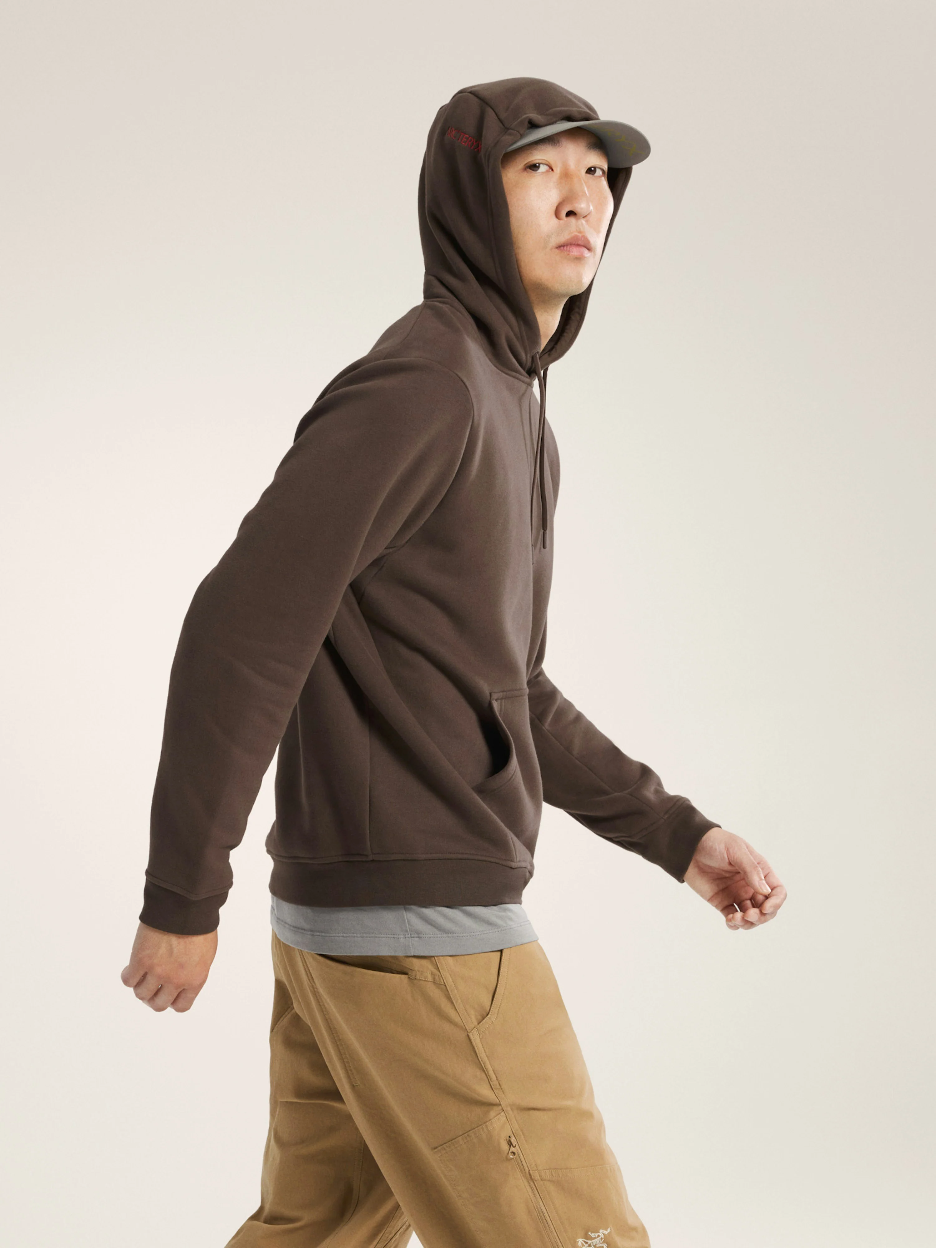 Emblem Fleece Hoody Men's - Image 4
