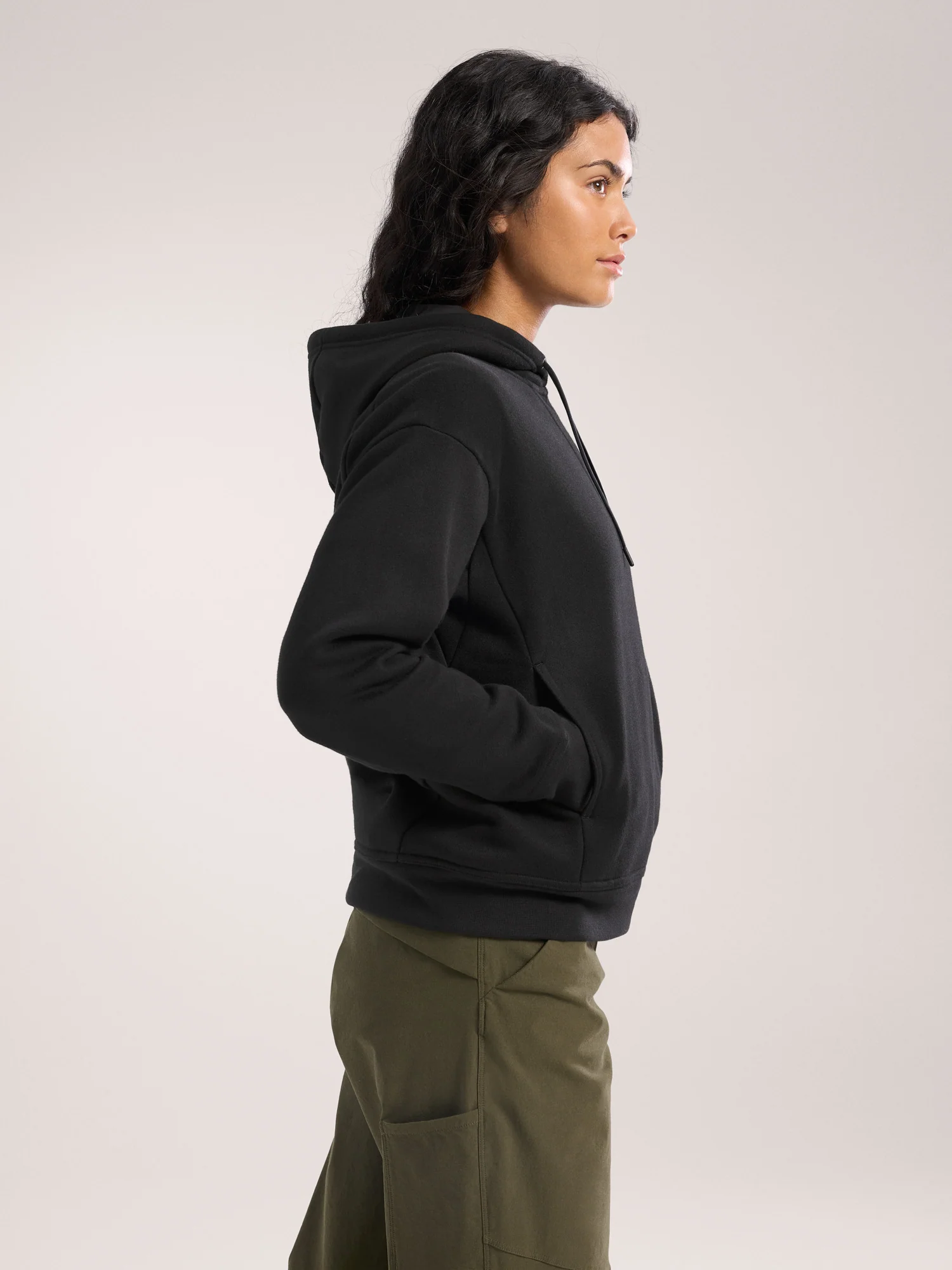 Emblem Fleece Hoody Women's - Image 4