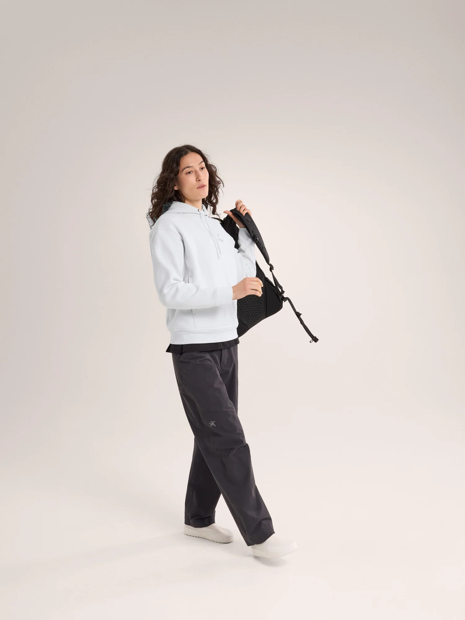 Emblem Fleece Hoody Women's - Image 5