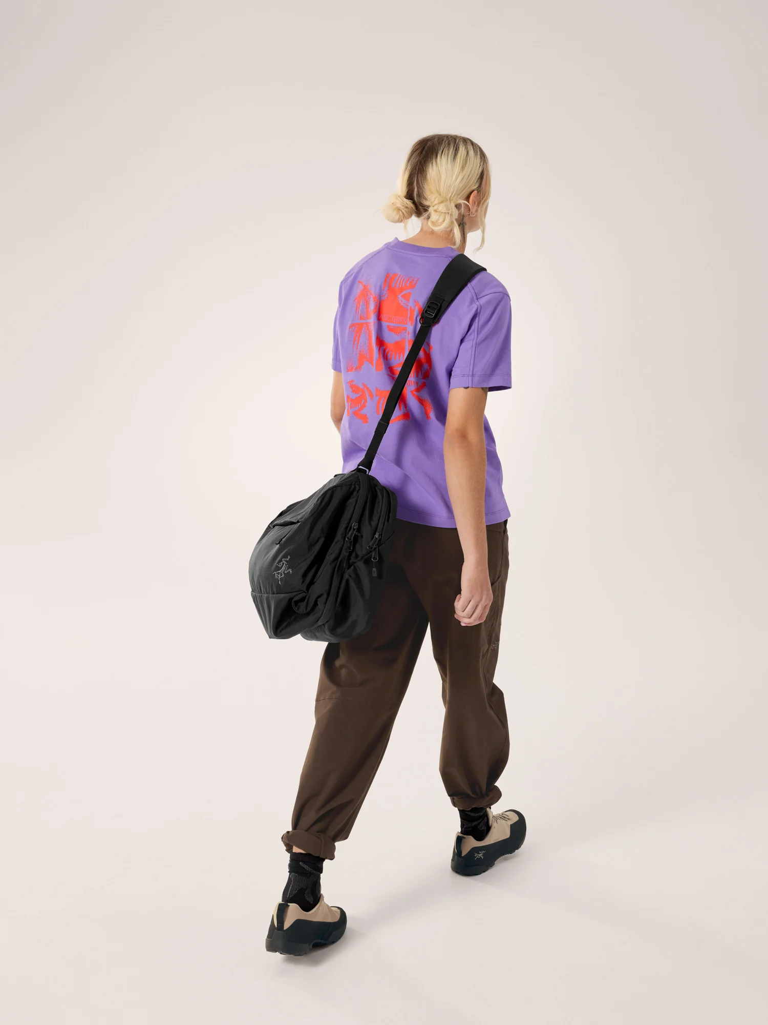 Kragg Cotton Bird Tile Crew Shirt SS Women's - Image 5