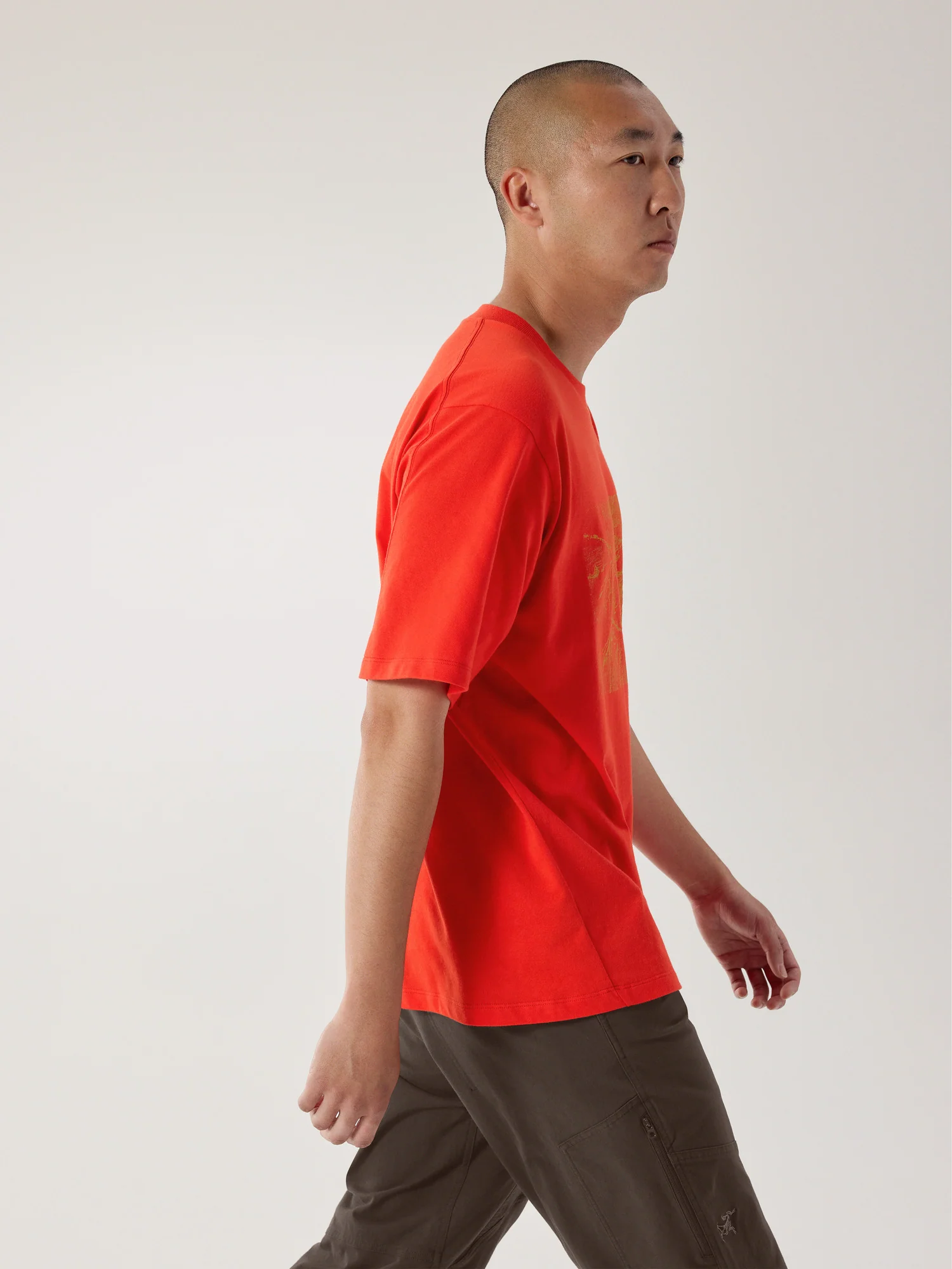 Kragg Cotton Lithographica Shirt SS Men's - Image 4