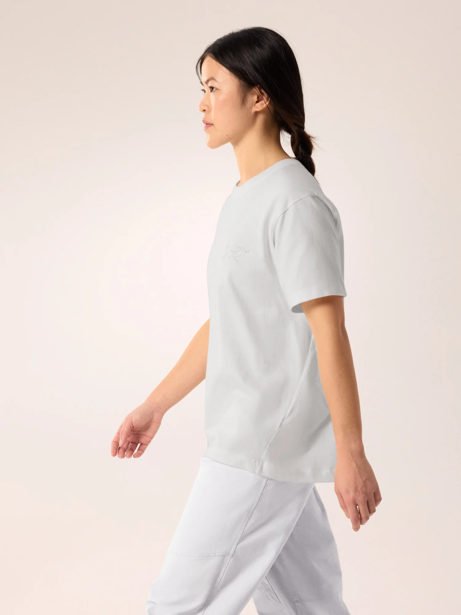 Kragg Cotton Little Bird Crew Shirt SS Women's - Image 4
