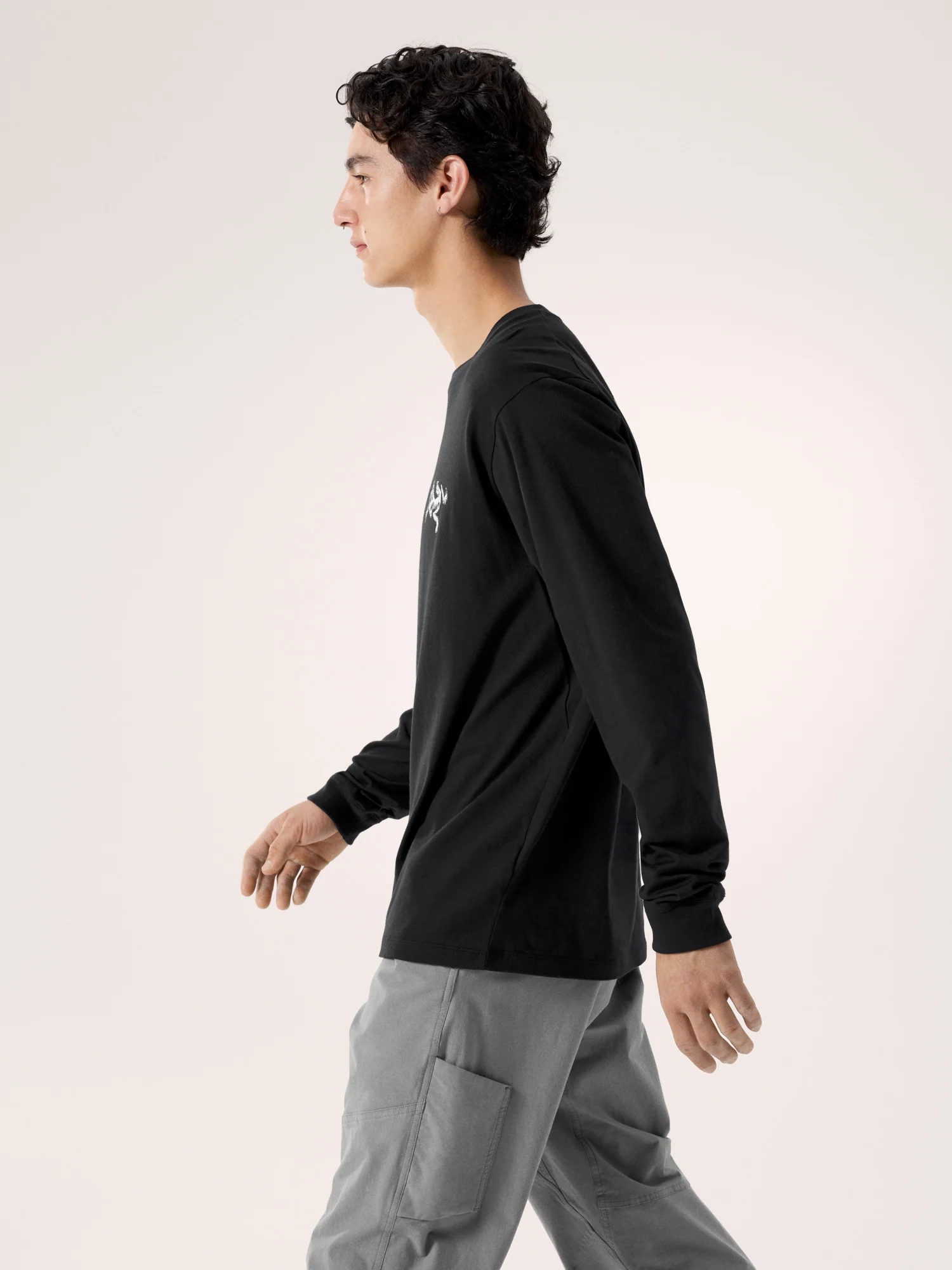 Kragg SL Cotton Bird Tile Shirt LS Men's - Image 4