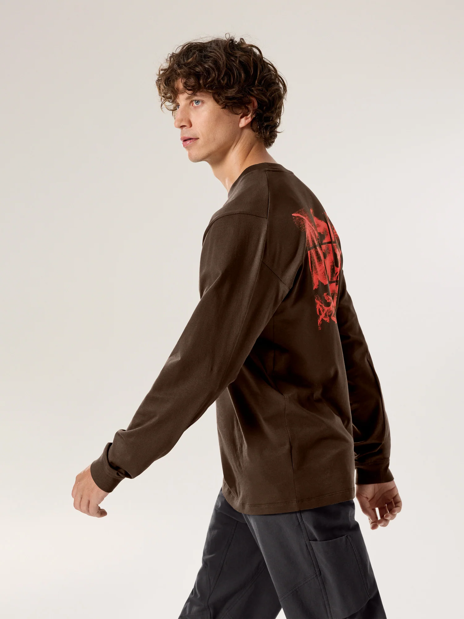 Kragg SL Cotton Bird Tile Shirt LS Men's - Image 4