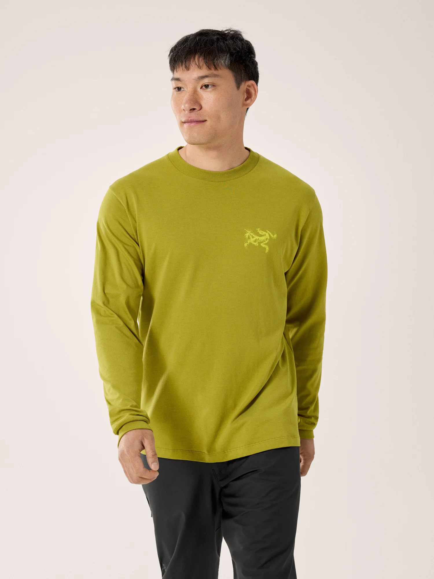 Kragg SL Cotton Bird Tile Shirt LS Men's