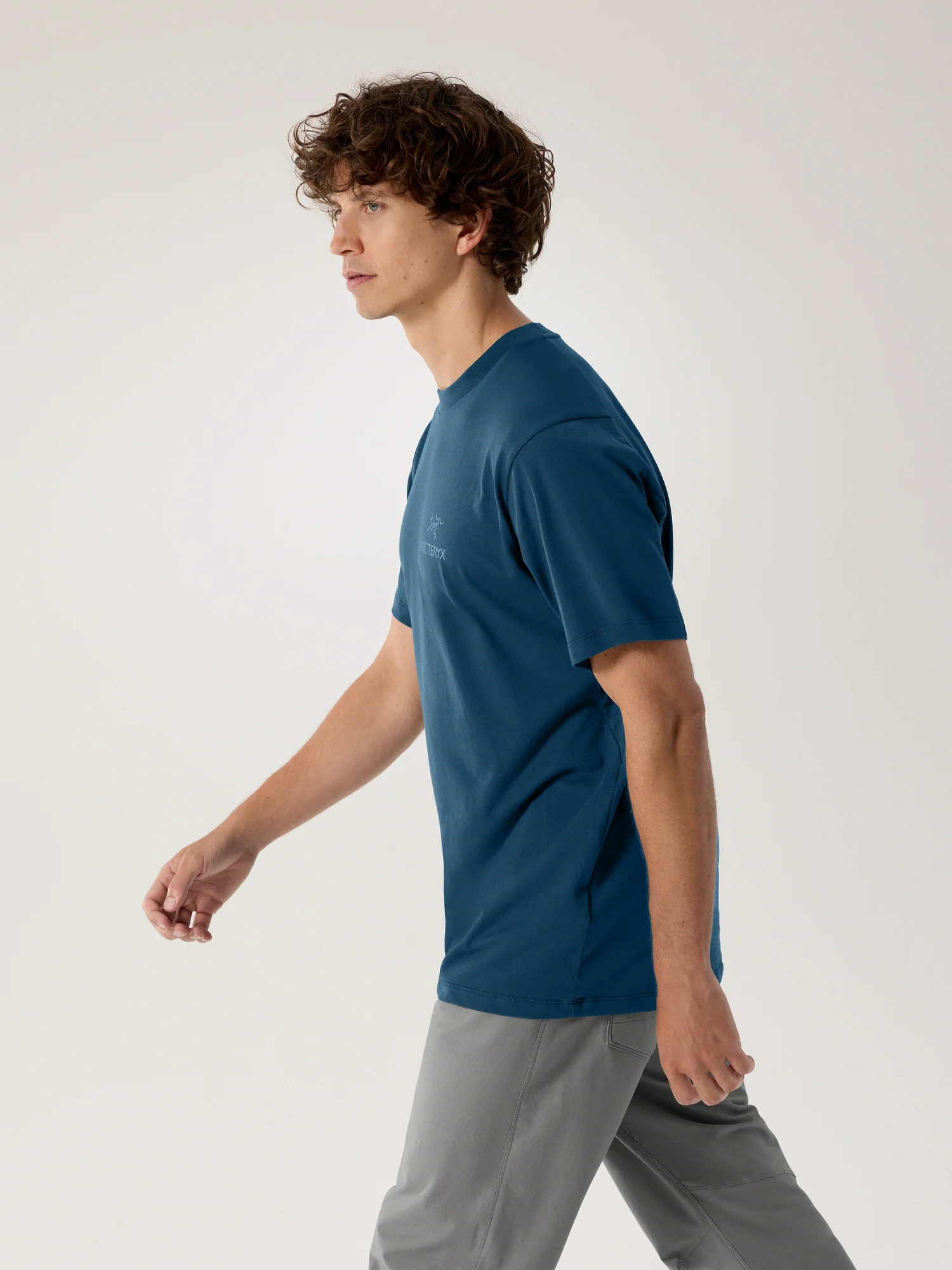 Kragg SL Cotton Bird Word Shirt SS Men's - Image 4