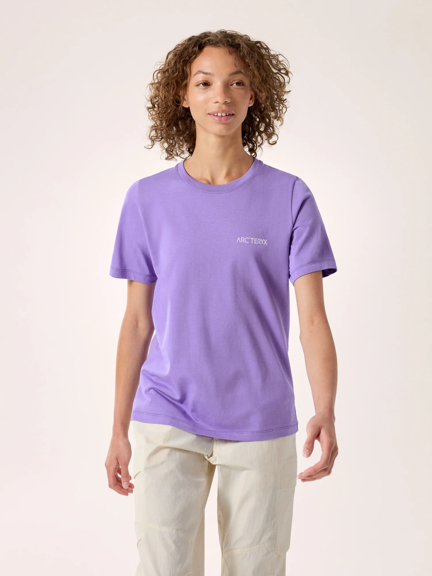 Kragg SL Cotton Blurred Bird Crew Shirt SS Women's