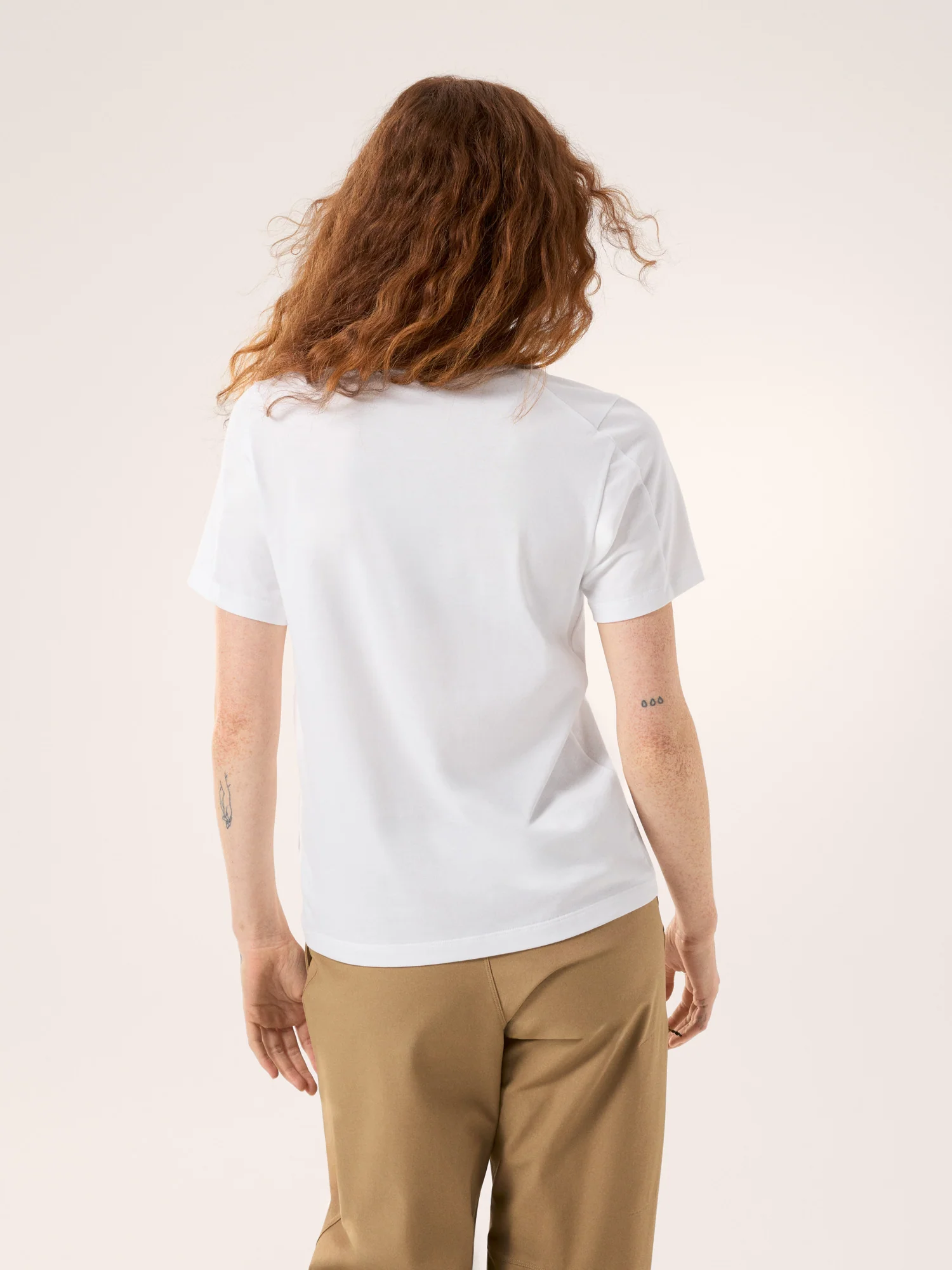Kragg SL Cotton Emblem Crew Shirt SS Women's - Image 3