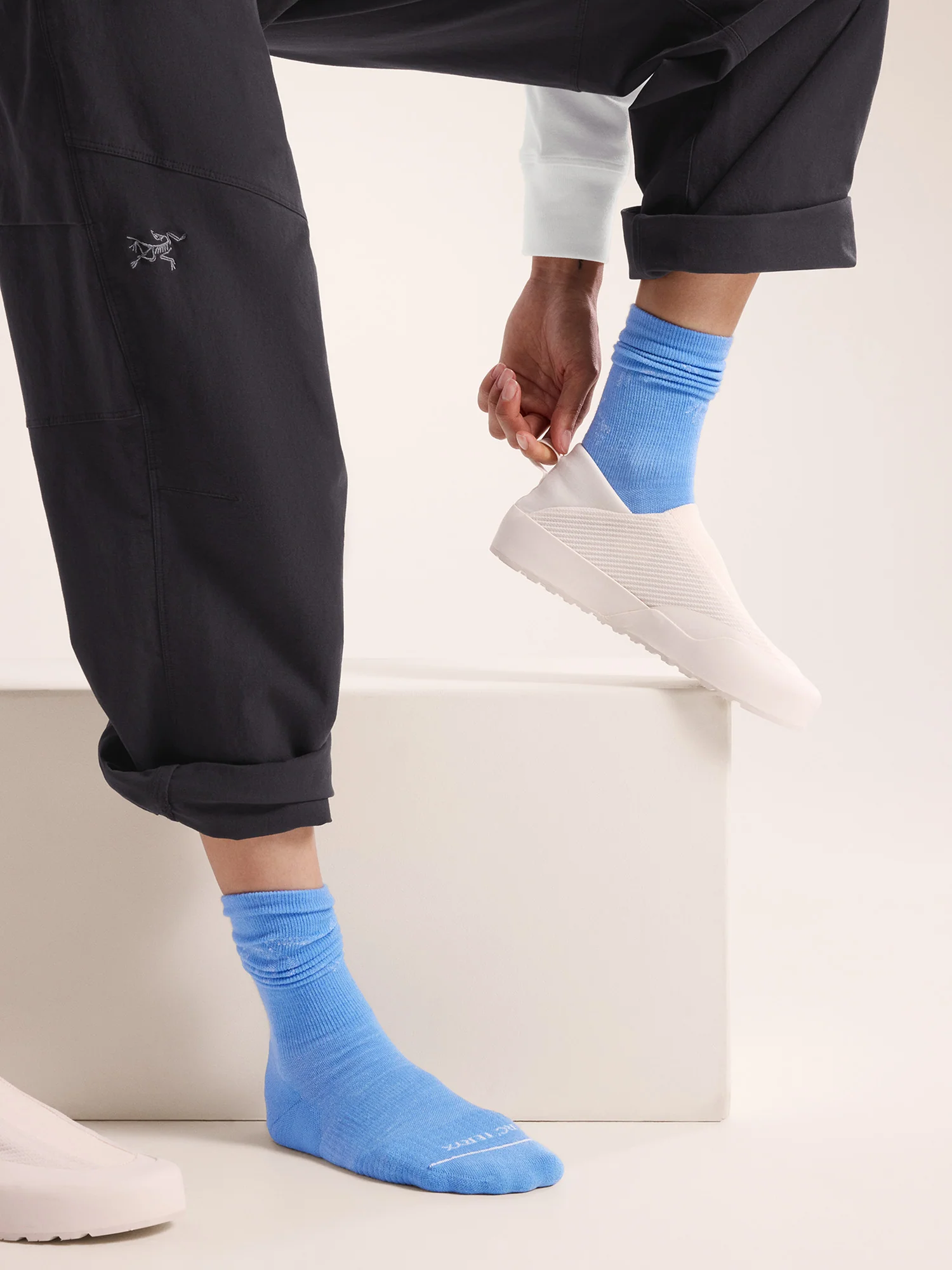 Merino Wool Mid Bird Sock - Image 3
