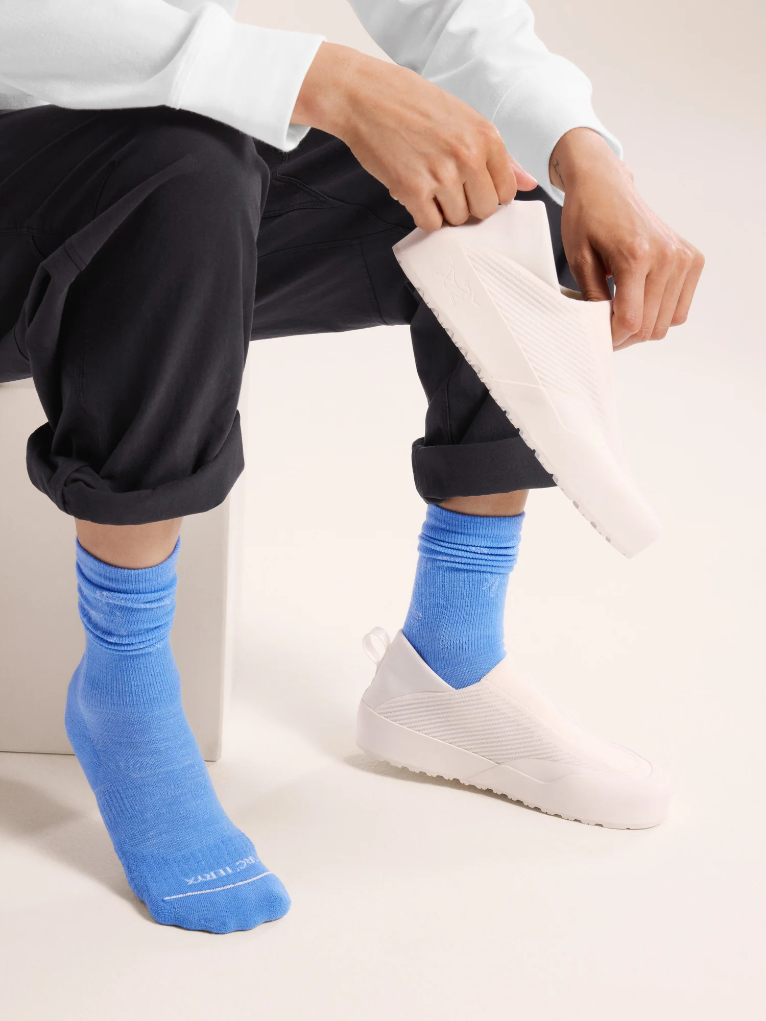 Merino Wool Mid Bird Sock - Image 6