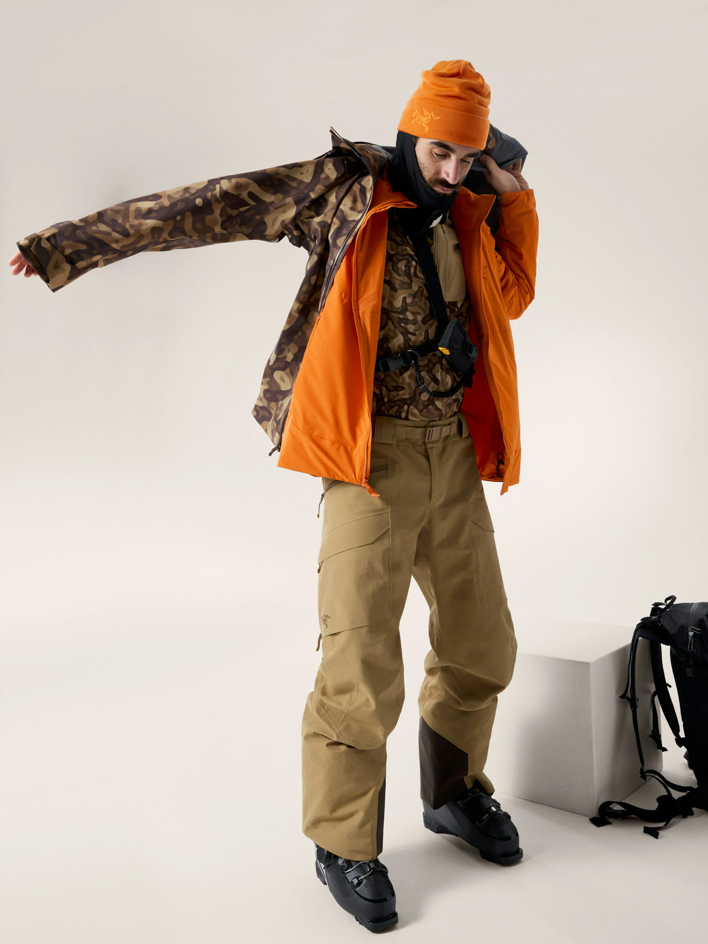 Rho LT Zip Neck Men's - Print - Image 3