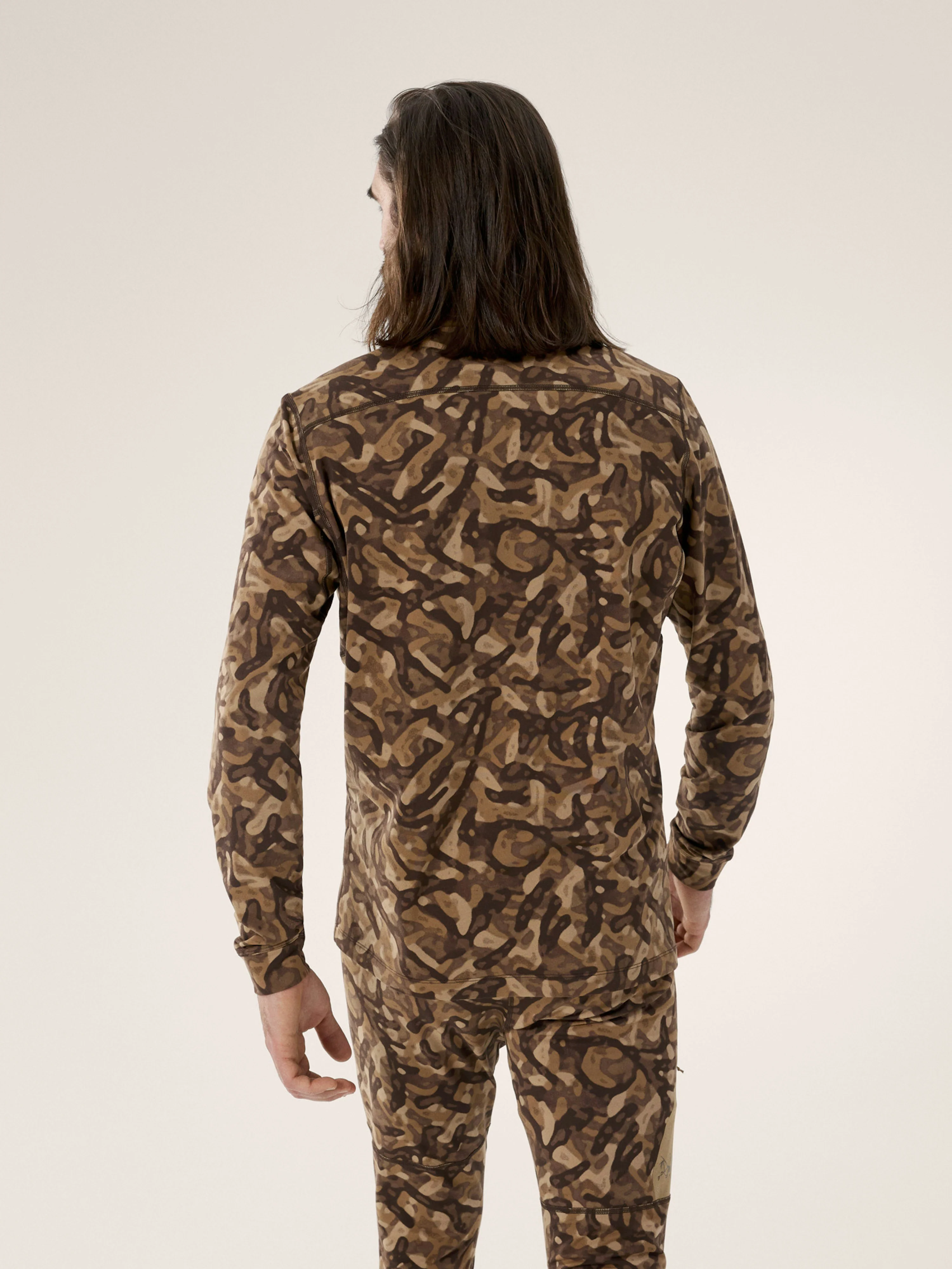 Rho LT Zip Neck Men's - Print - Image 4