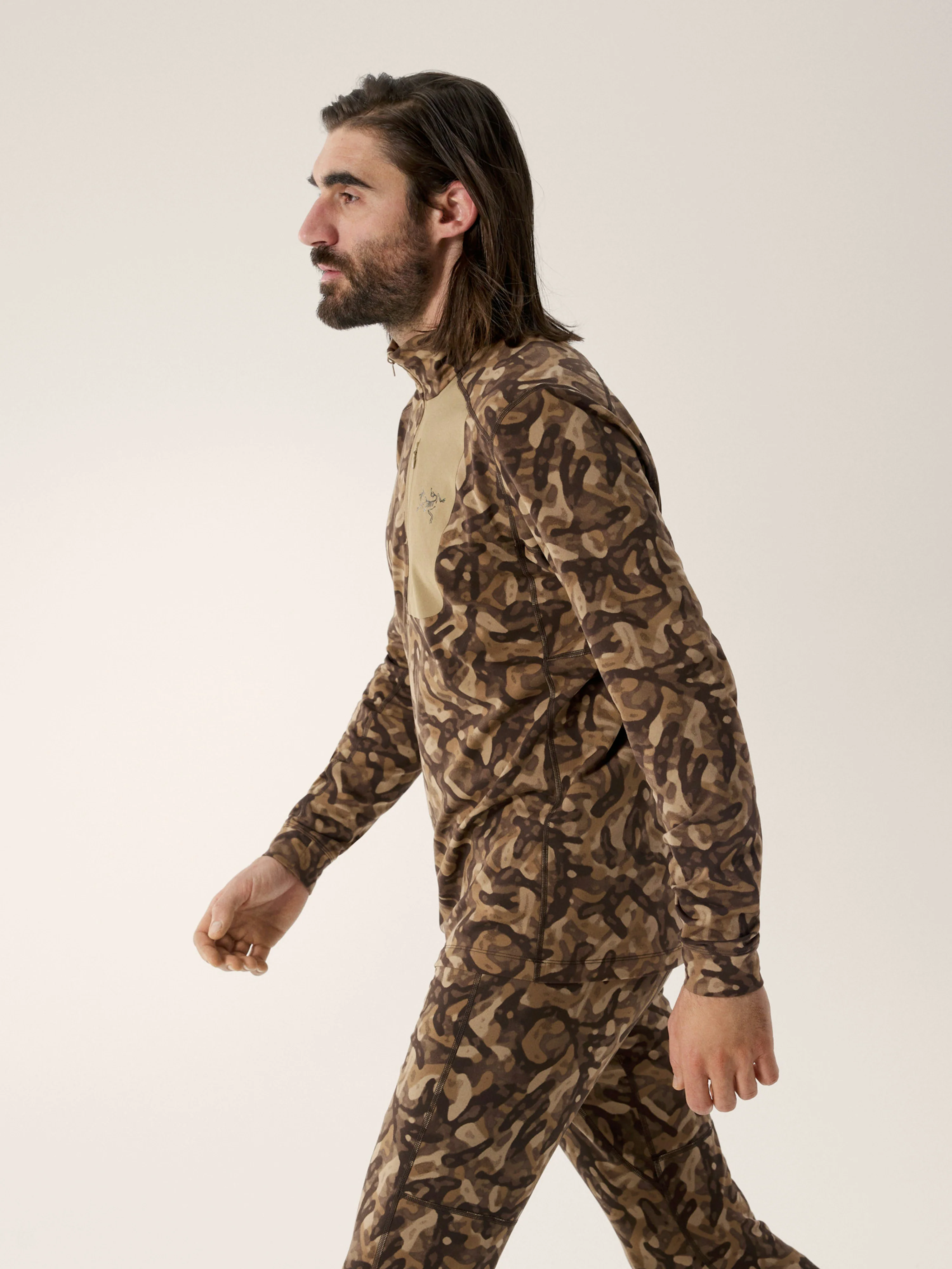 Rho LT Zip Neck Men's - Print - Image 5
