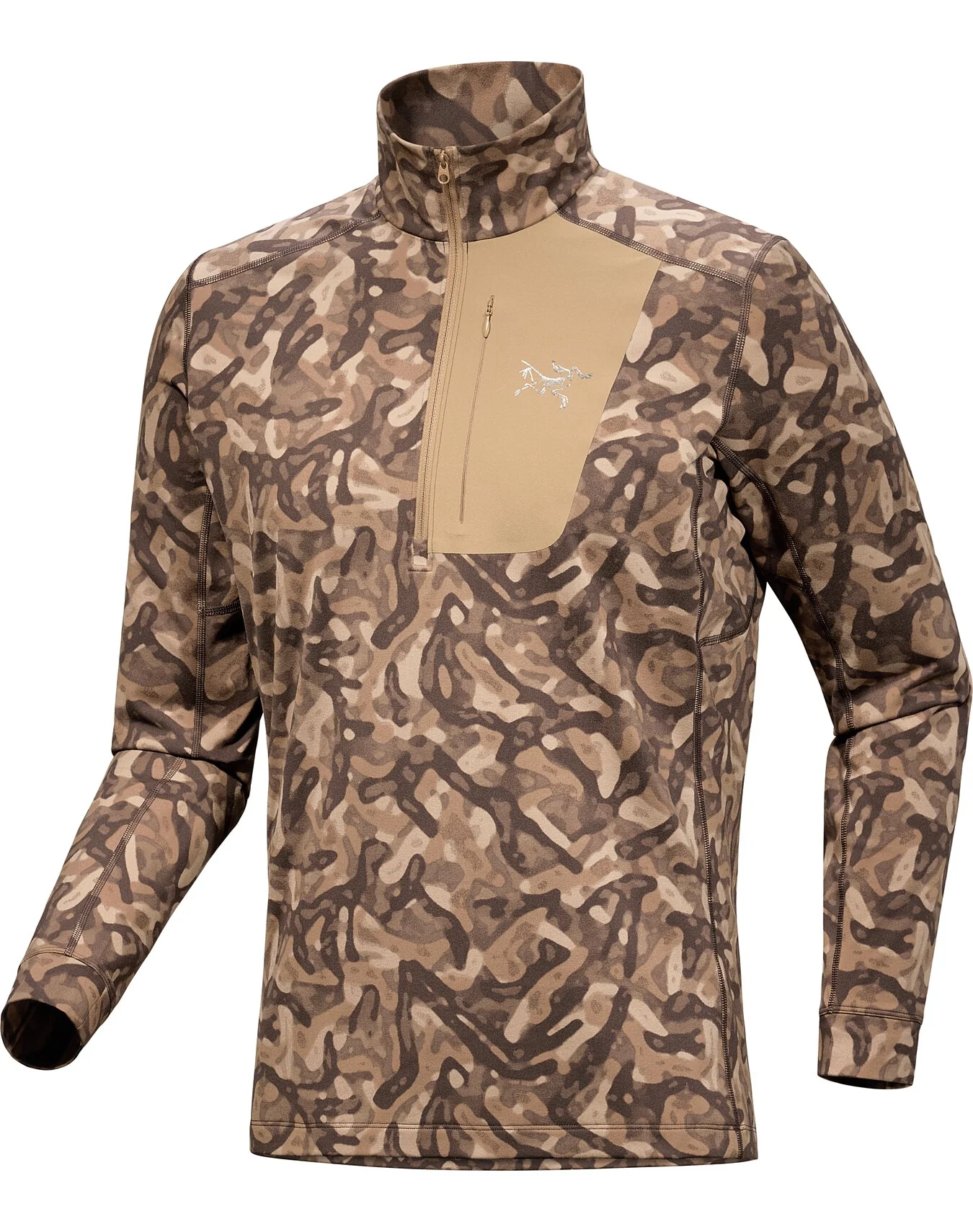 Rho LT Zip Neck Men's - Print - Image 7