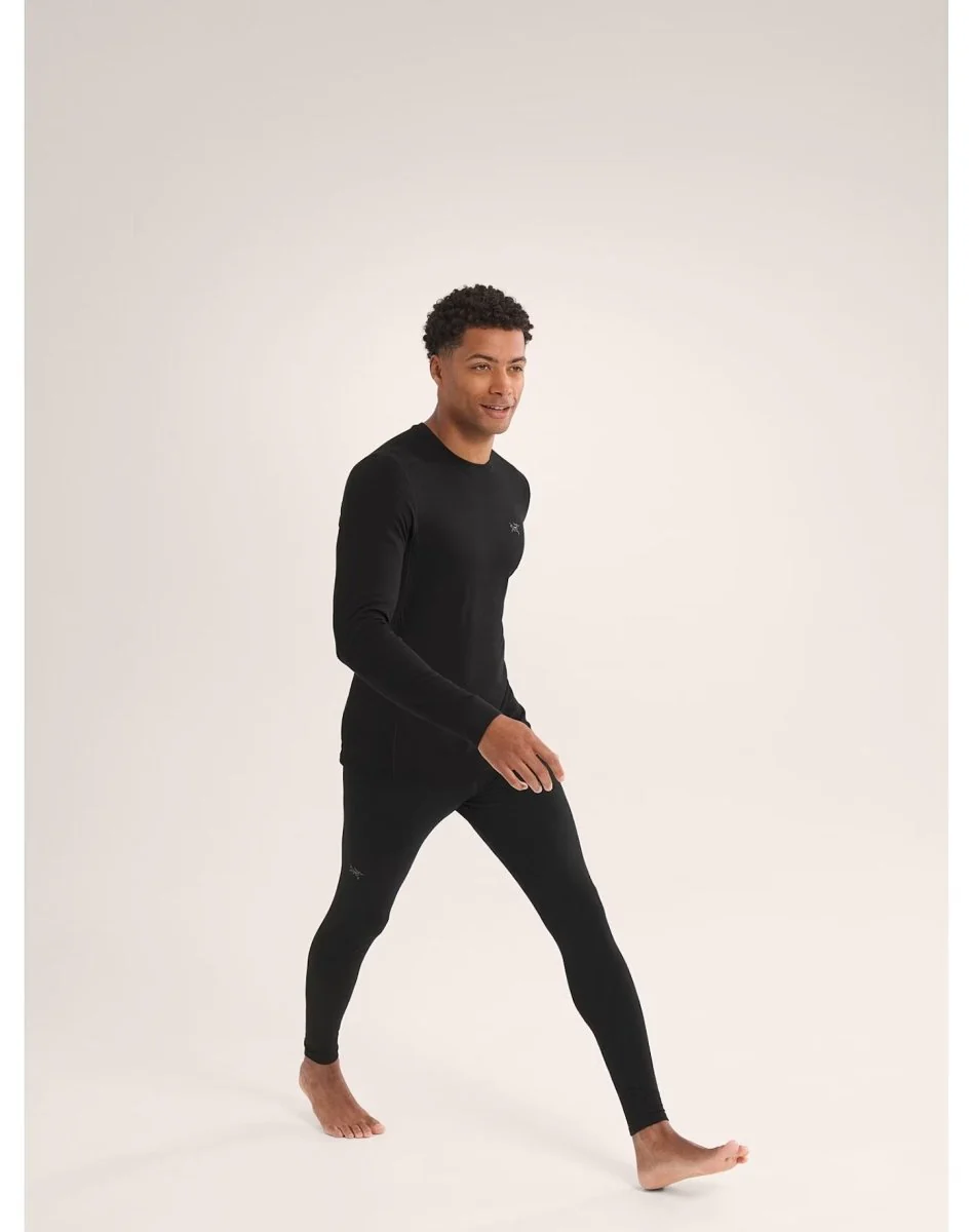 Rho Merino Wool Crew Neck LS Men's - Image 3