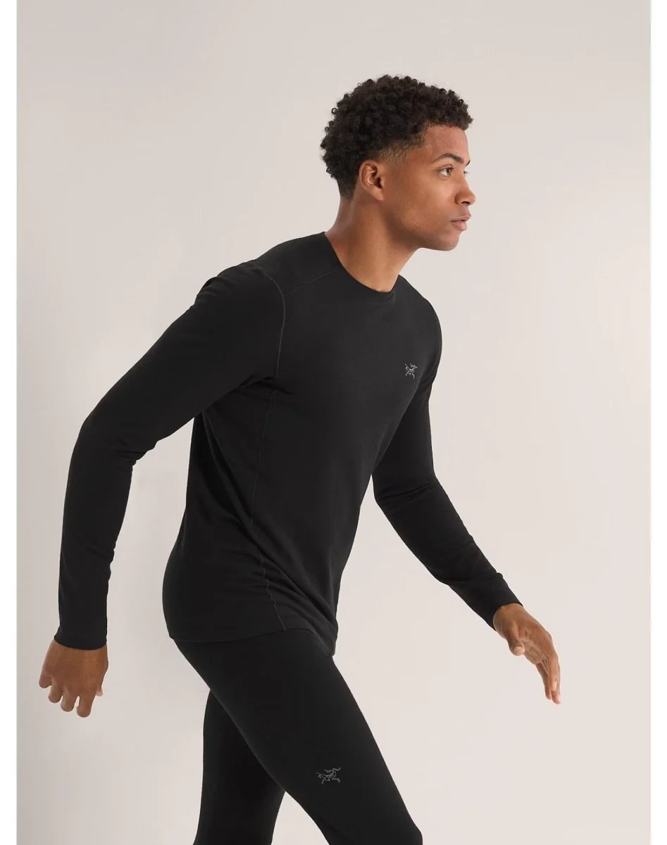 Rho Merino Wool Crew Neck LS Men's - Image 5