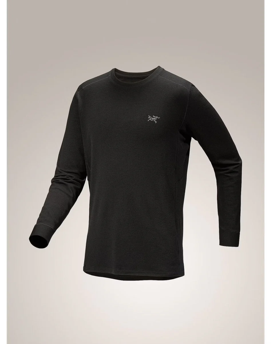 Rho Merino Wool Crew Neck LS Men's - Image 6