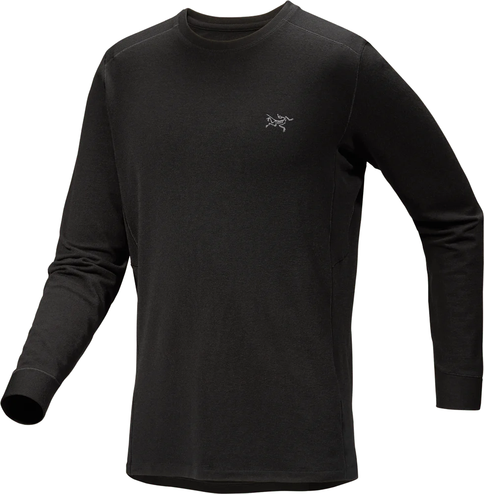 Rho Merino Wool Crew Neck LS Men's - Image 7