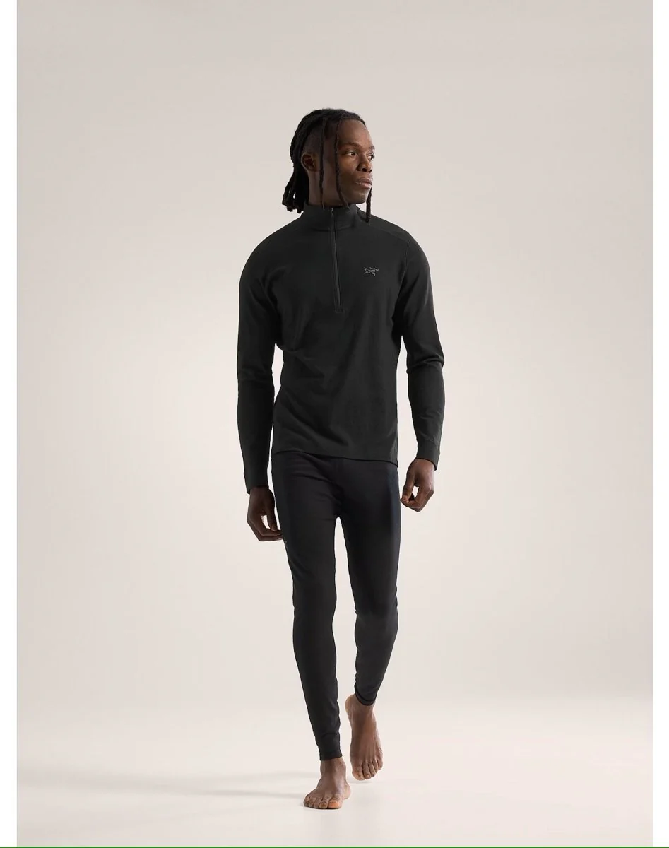 Rho Merino Wool Zip Neck Men's - Image 3