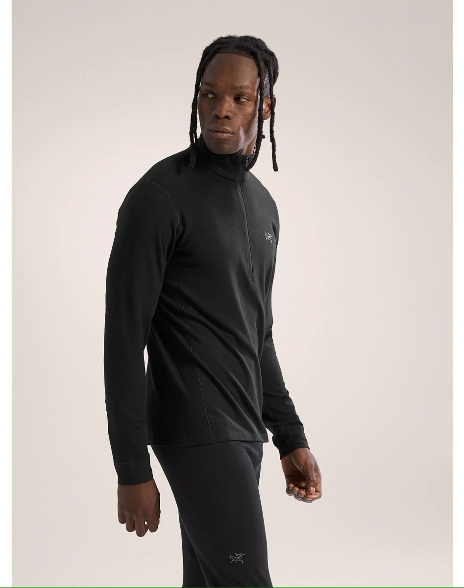Rho Merino Wool Zip Neck Men's - Image 5