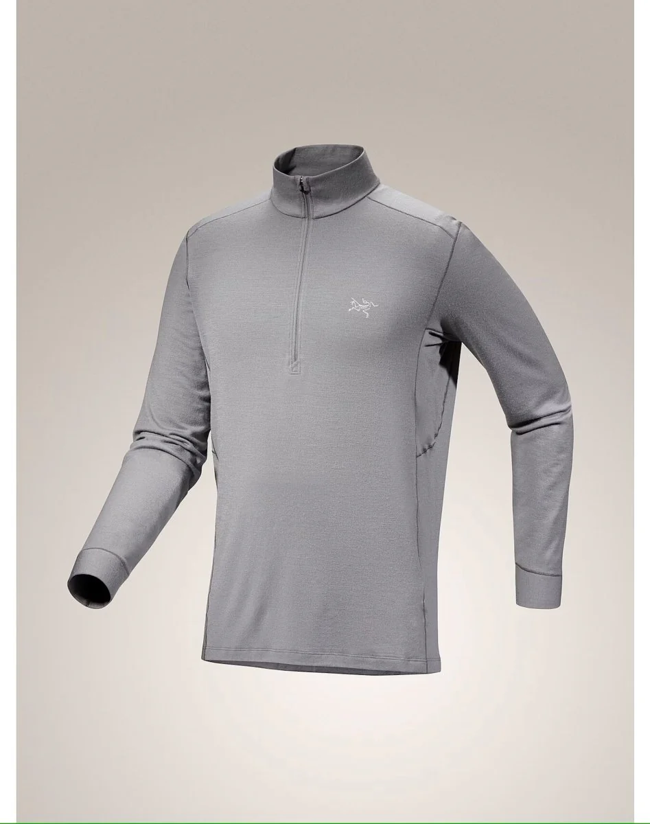 Rho Merino Wool Zip Neck Men's - Image 6
