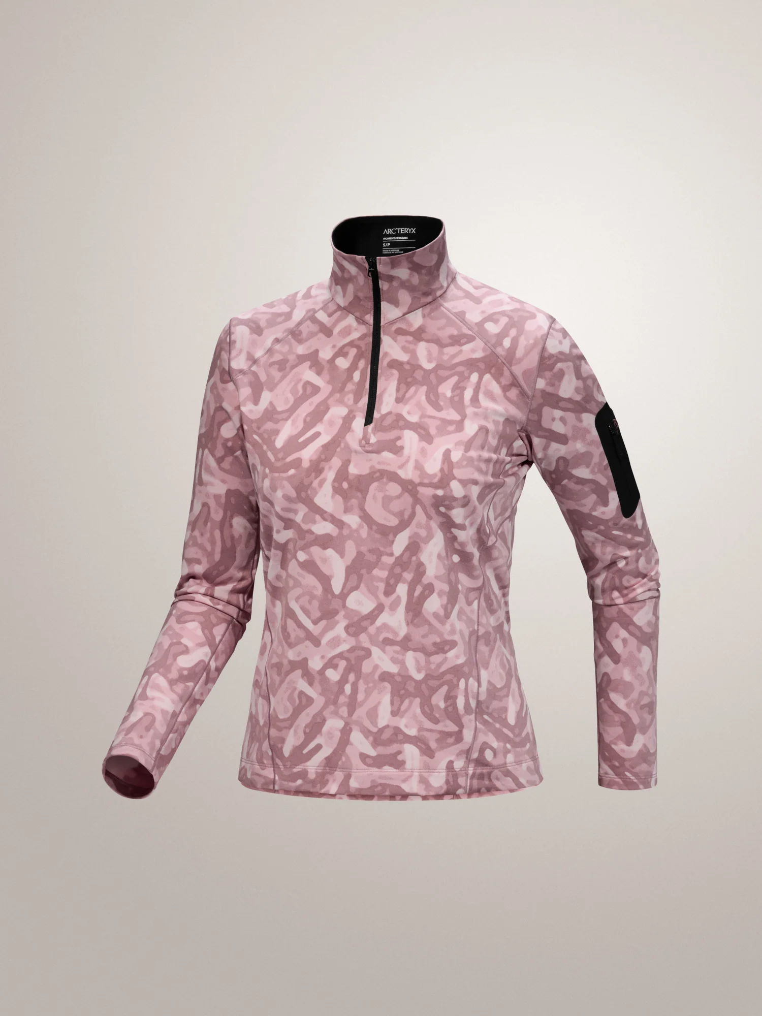 Rho Zip Neck Women's - Print - Image 6