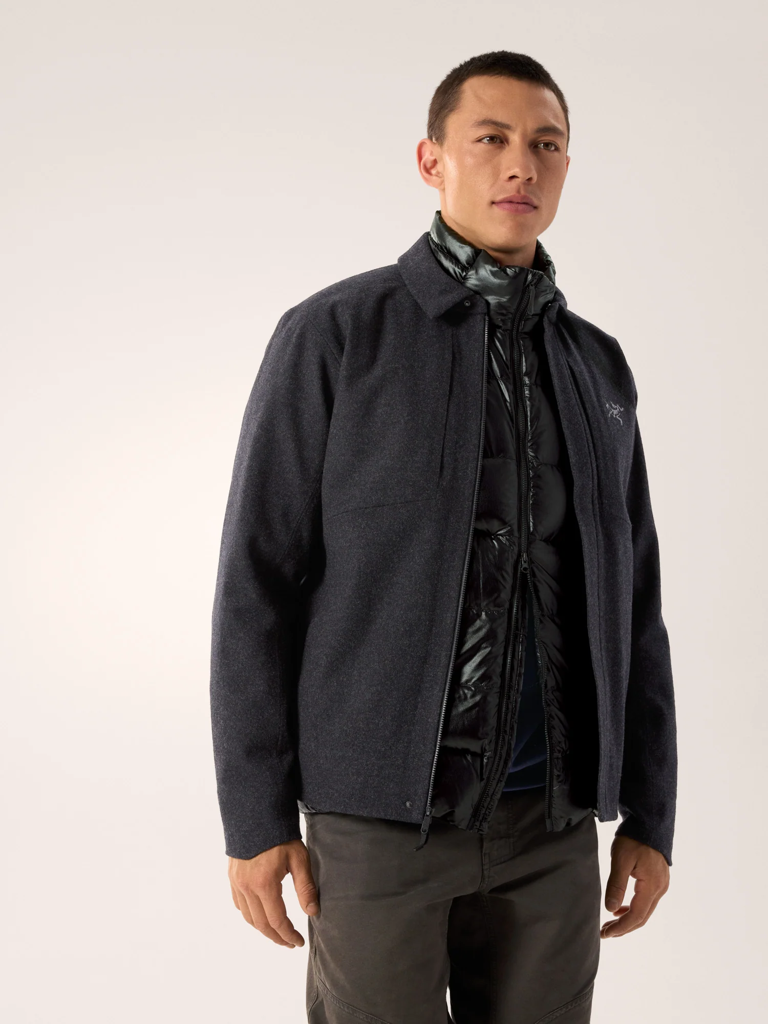 Sawyer Wool Overshirt Men's - Image 2