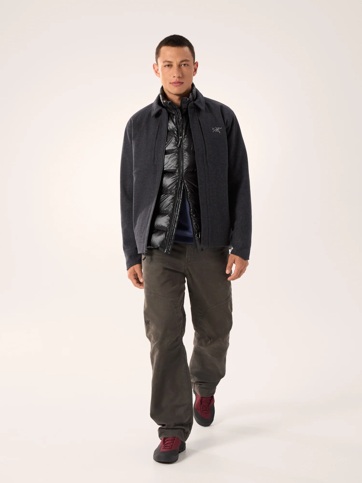 Sawyer Wool Overshirt Men's - Image 6