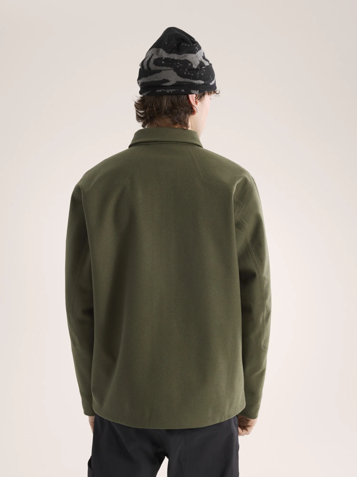 Sawyer Wool Overshirt Men's - Image 3