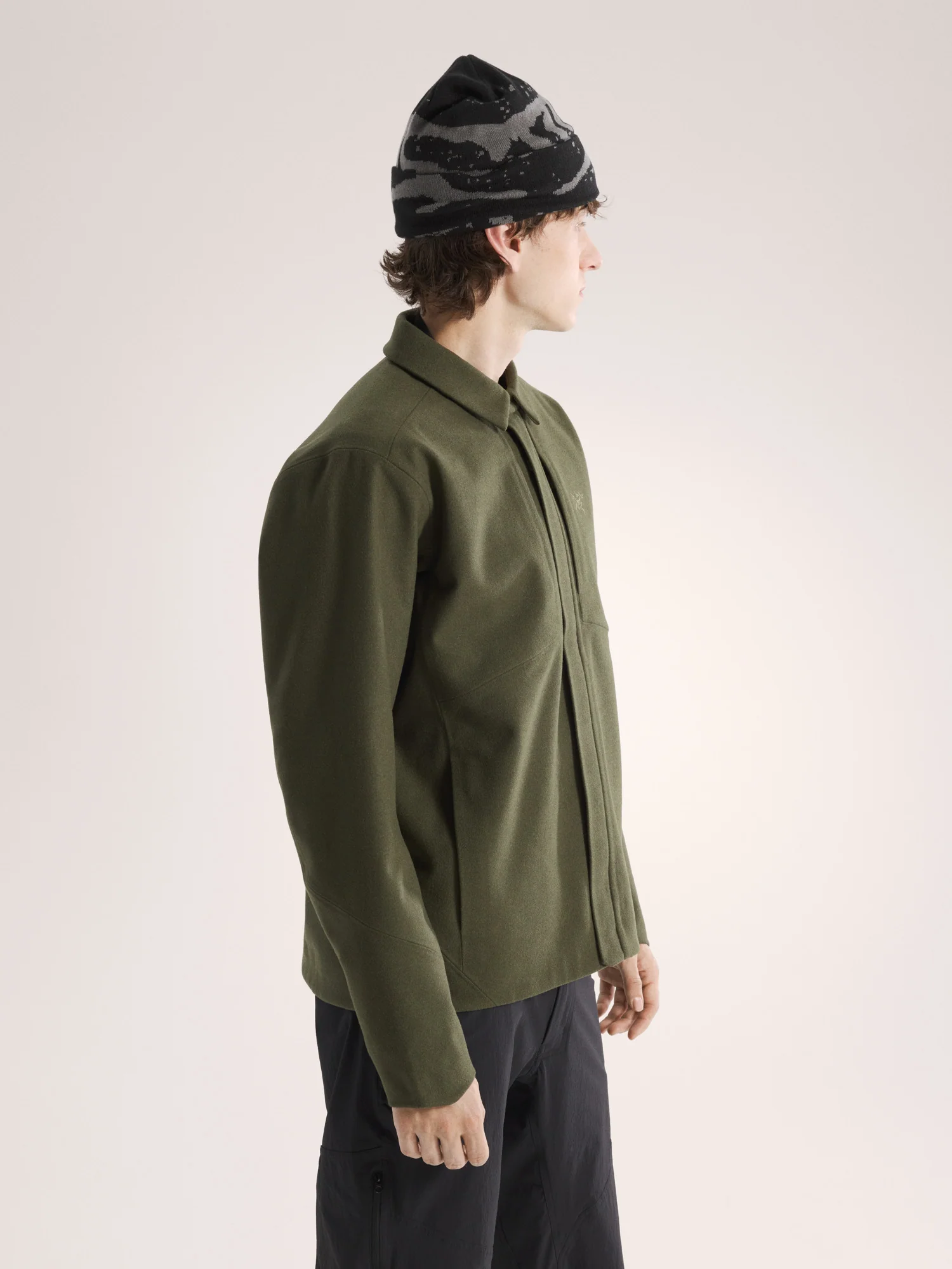 Sawyer Wool Overshirt Men's - Image 4